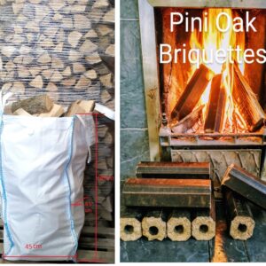 Barrow-bag Pini-oak-briquettes