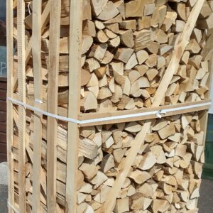 Crate of kiln dried logs